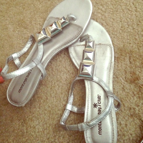 Sliver sandals