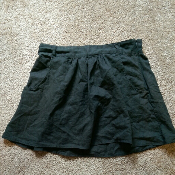 Greenish grayish color skirt