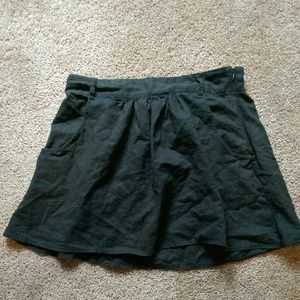 Greenish grayish color skirt