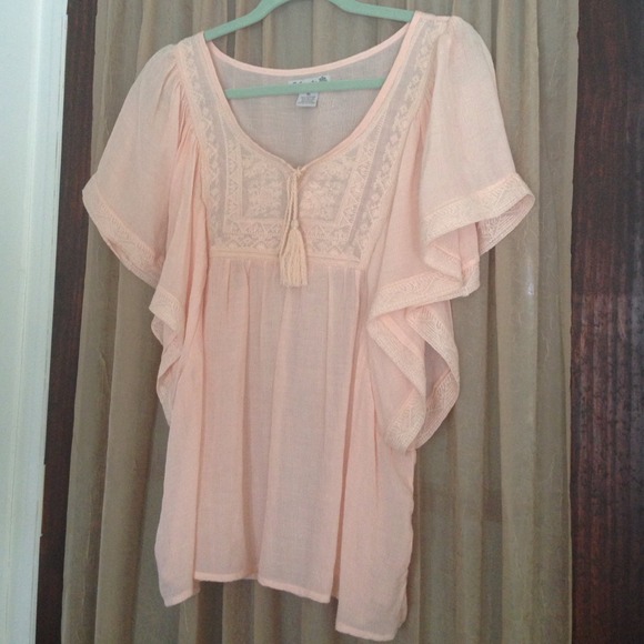 Soft pink tunic