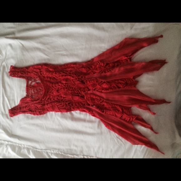 No brand, coral top