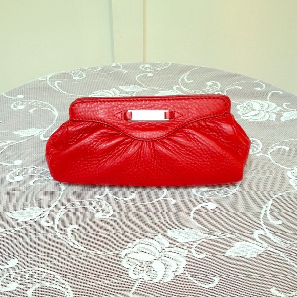 Gorgeous Red Cole Haan Clutch NWT