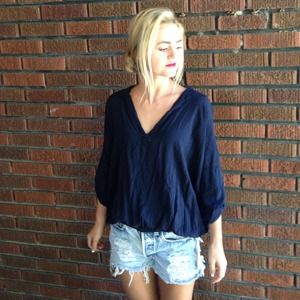 Brandy Melville Navy Top