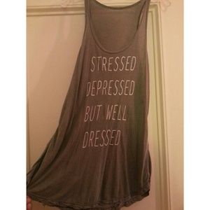 *Worn Once* Brandy Melville Graphic Tank