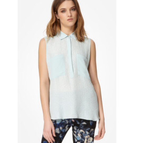 Rebecca Taylor | Aztec Jacquard sleeveless top Sz4