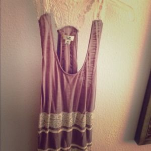 Crochet razor back tank