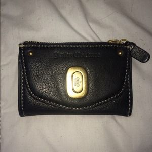 Juicy couture black coin purse