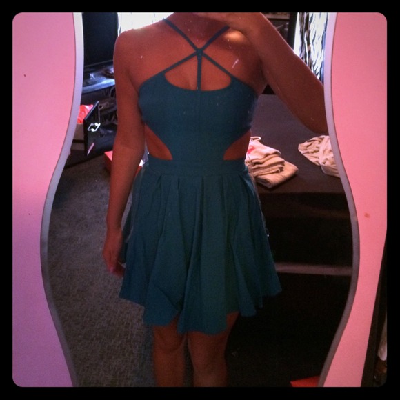 one of a kind open side dress!