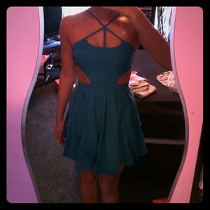 one of a kind open side dress!