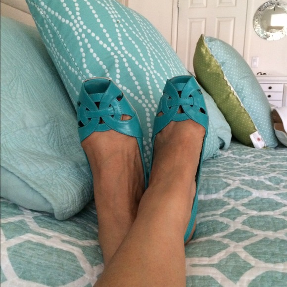 Turquoise Heels
