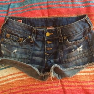 True religion shorts size 31 limited edition