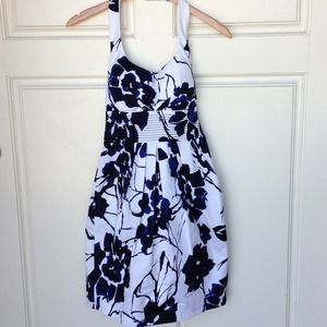 Floral Halter Dress