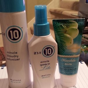 Hair and body care
