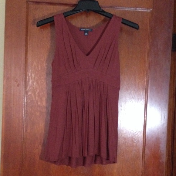 Brownish Rose Sleeveless Tunic