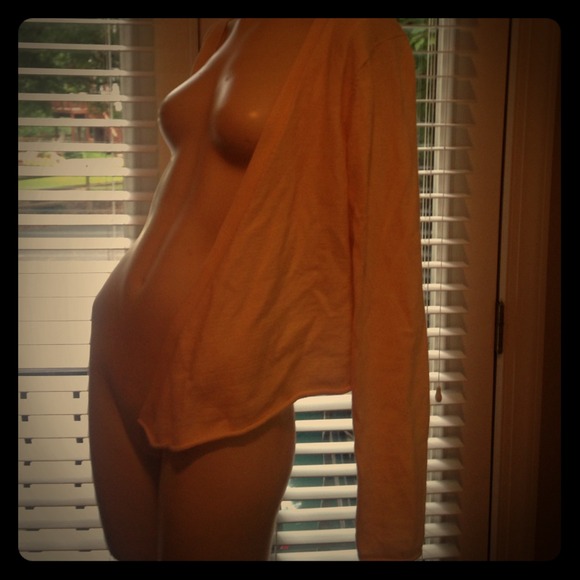 Creme Cotton and Angora Sweater
