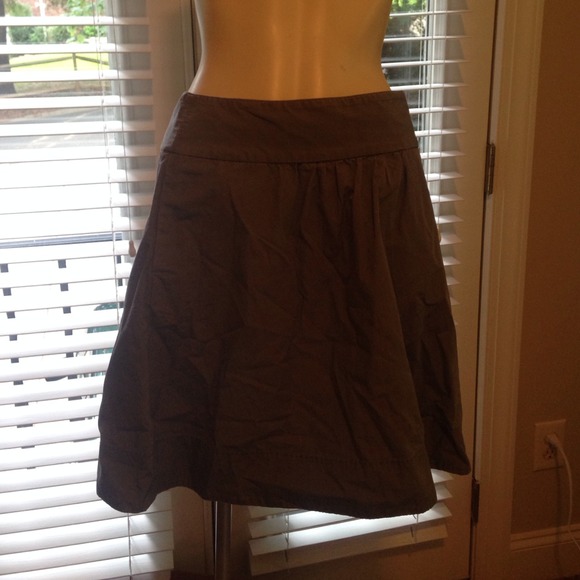 Grey J. Crew Skirt