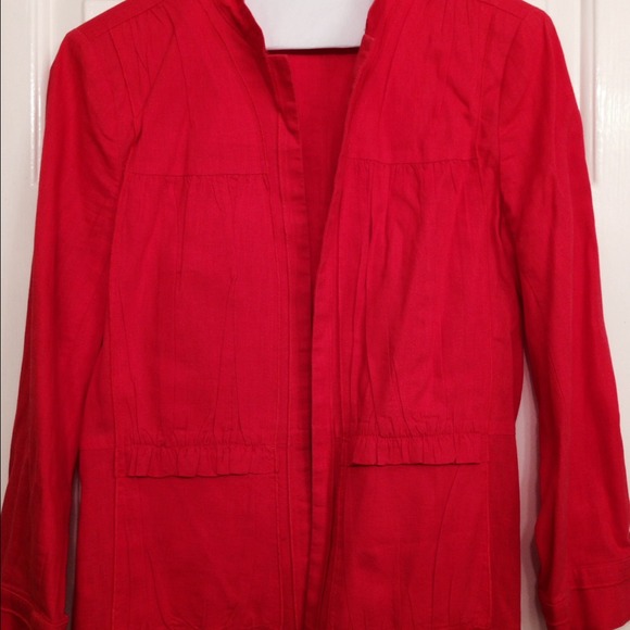 Jacket and sweater poncho sold in bundle