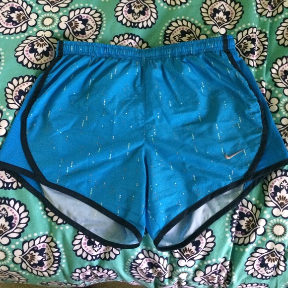 Nike Running Shorts (BLUE W/ DESIGN)