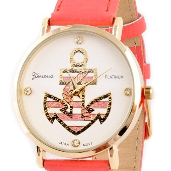 Gorgeous Pink Anchor Watch ❤️