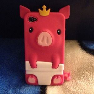 Silicone Pig Case for iPhone 4/4s