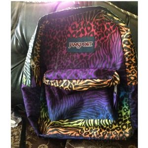 🚫Sold via Paypal🚫 Rainbow Jansport Backpack