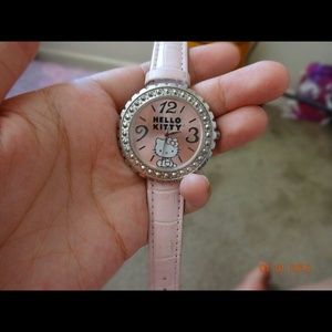 Hello kitty pink watch!