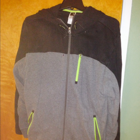 Mens North Face zip hoodie XXL