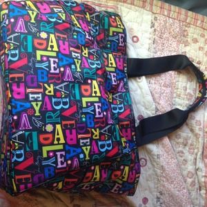 New Vera Bradley Travel Tote