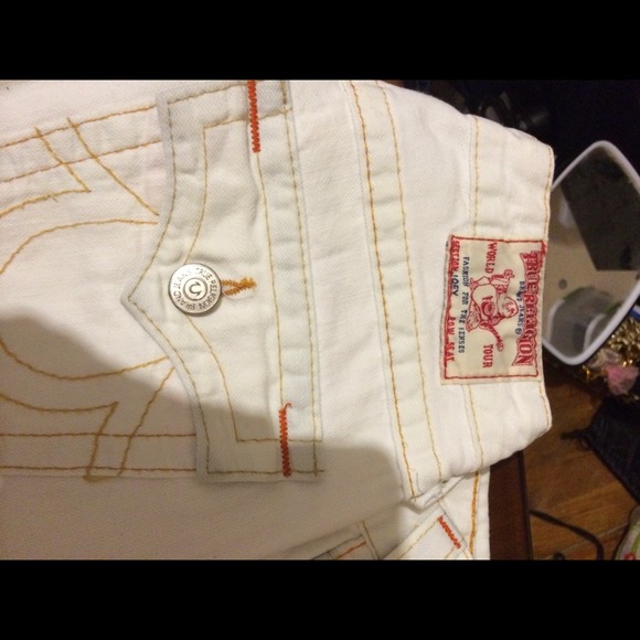 True religion white jeansTRADE WITH MCD