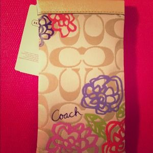 Coach sunglasse/glasses case
