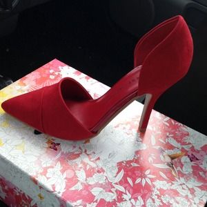 Red Chinese Laundry Heels