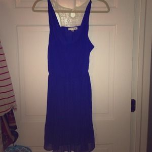 Blue dress