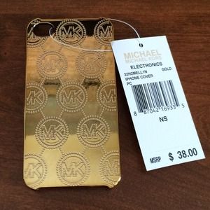 Michael Kors Gold Cell Phone Cover