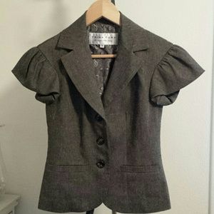 Trina Turk short sleeve blazer jacket