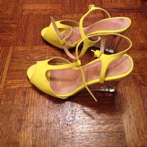 ASOS new on t-bar sandals