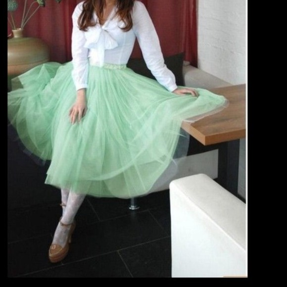 HOST PICK💝PERFECTLY BEAUTIFUL! 💗TULLE SKIRT! 💗 - Picture 2 of 3