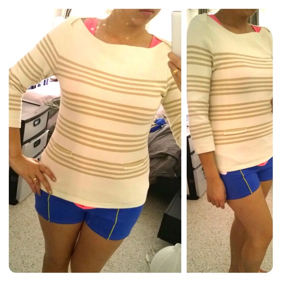 SOLD F21 Striped Boatneck - Picture 1 of 3
