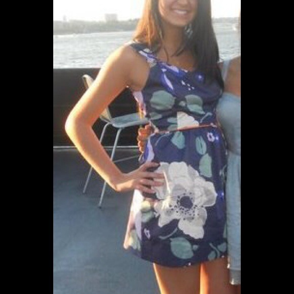 Purple floral sundress!