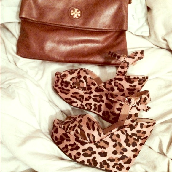 Mossimo Supply Co. Shoes - Mossimo Leopard Wedge