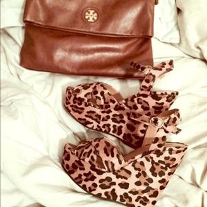 Mossimo Leopard Wedge