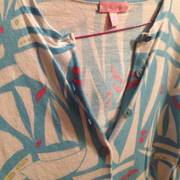 Lilly Pulitzer cardigan - Picture 2 of 2