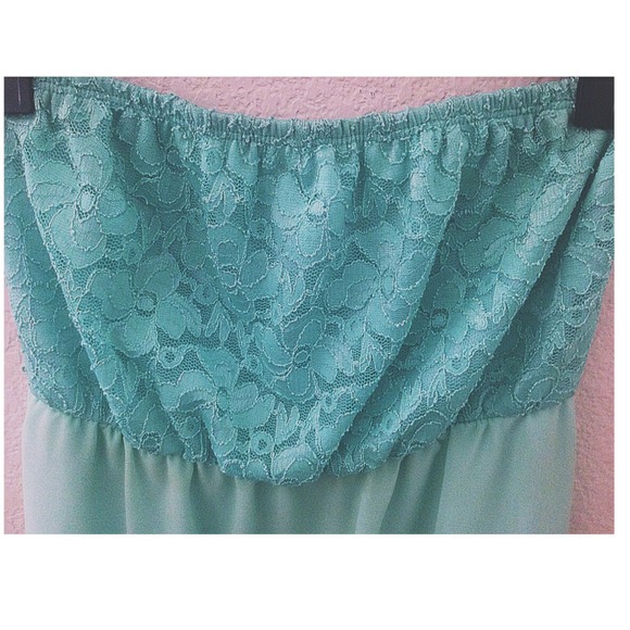 Turquoise Maxi Dress 👗 - Picture 2 of 2