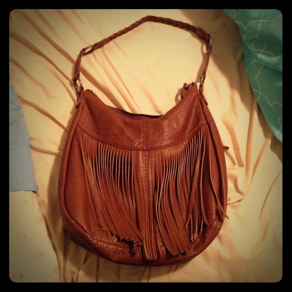 American eagle fringe purse