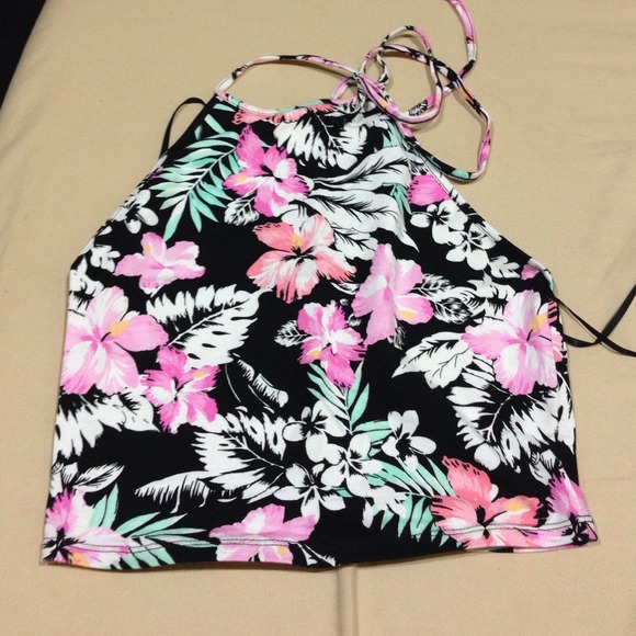 Floral Halter top