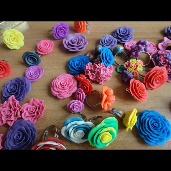 HANDMADE rings and earrings