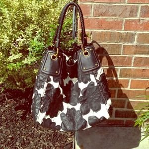 Big Buddha hibiscus tote