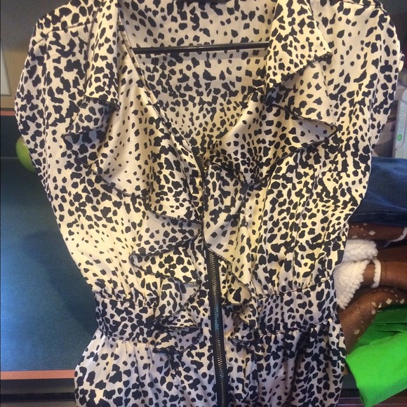 Sexy print top