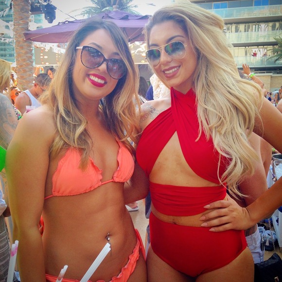 Red Bathing suit - Perfect for vacation or vegas😍 - Picture 1 of 3