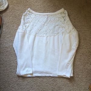 White Lace Top