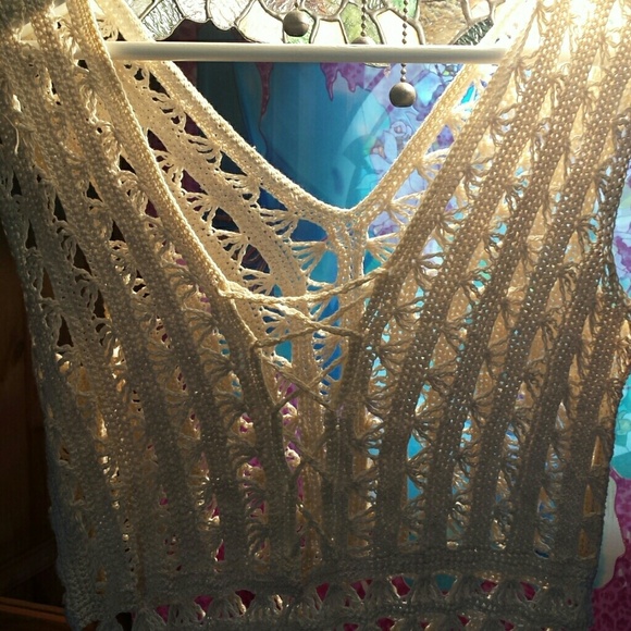 Crochet dress handmade from Romania - Picture 3 of 4